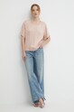 Sisley bluzka 52BZLQ075 różowy SS25