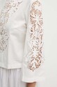 Sisley bluzka bawełniana 5EHXLQ071 biały