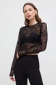 Μπλουζάκι Patrizia Pepe μαύρο 2M4366.J207