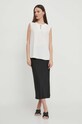 Блузка Calvin Klein K20K207063 бежевый SS24