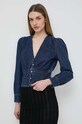 Morgan camasa jeans bleumarin OTAME.BRUT