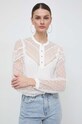 Morgan bluzka TSOFIE TSOFIE.OFF.WHITE beżowy