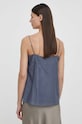 Odzież Lovechild top z domieszką jedwabiu 24.2.708.2026 granatowy