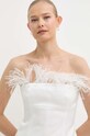 Marella top uni alb 2413161192200