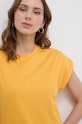 Îmbrăcăminte Marella tricou din bumbac 2413941022200 portocaliu