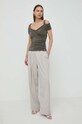 Блузка Guess EMILY W4GP17.KBEM0 зелений SS24