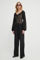 Guess bluzka CAROL W4GP05.KC760 czarny SS24