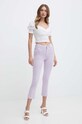 Бавовняна блузка Guess PALMA W4GH68.WG571 білий SS24