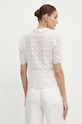 Ruházat Morgan pamut ing CFLAM CFLAM.OFF.WHITE fehér