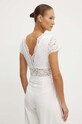 Îmbrăcăminte Morgan bluza DANSA DANSA.OFF.WHITE alb