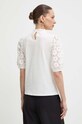 Abbigliamento Morgan camicetta in cotone DULIE DULIE.OFF.WHITE beige
