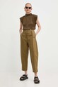 Morgan bluzka OFLIP OFLIP.JUNGLE zielony SS24