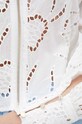Бавовняна блузка Morgan OSIA OSIA.OFF.WHITE білий