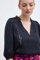 Блузка Morgan OUMAGE темно-синій OUMAGE.MARINE
