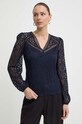 Morgan bluza TOULI cu modele bleumarin TOULI.MARINE