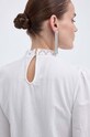Μπλουζάκι Morgan TRIL TRIL TRIL.OFF.WHITE μπεζ