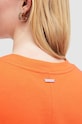 Βαμβακερή μπλούζα AllSaints MIRA πορτοκαλί WM651Z