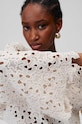 Undress Code bluza din bumbac Iris 670 alb SS24