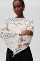 Îmbrăcăminte Undress Code bluza din bumbac Iris 670 alb
