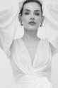 Elisabetta Franchi camicia in seta CA03242E2