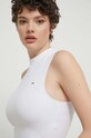 Tommy Jeans top DW0DW17985 alb
