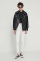 Топ Tommy Jeans DW0DW17985 черен AW24