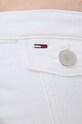Džínsový top Tommy Jeans DW0DW17683 biela