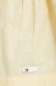 Бавовняна блузка Tommy Jeans DW0DW17804 жовтий
