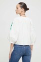 Abbigliamento Desigual camicia in cotone 24SWBW25 bianco