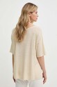 Odzież MAX&Co. sweter lniany 2416361014200 beżowy