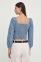 Odzież Levi's bluzka jeansowa A7424 niebieski