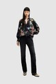 AllSaints bluzka MARA SANIBEL WM554Z czarny SS24
