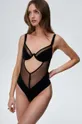 Боді Undress Code Remember Me Bodysuit Thong чорний