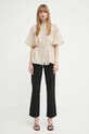 Košulja Bruuns Bazaar GillywineBBMatea shirt BBW3970 bež SS24