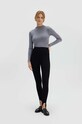Oblečenie Body Saint Body LOW NECK BODYSUIT GREY SB.530 sivá