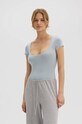 Боді Saint Body SCOOP NECK BODYSUIT BLUE SB.532 блакитний SS24