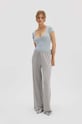 Body Saint Body SCOOP NECK BODYSUIT BLUE SB.532 modrá