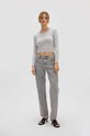 Îmbrăcăminte Saint Body bluza CROP TOP GREY SB.531 gri