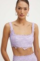Bardot top NICO fioletowy 59421TB