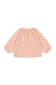 Дівчинка Дитяча бавовняна блузка Konges Sløjd KS100199 рожевий