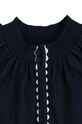 Fete Konges Sløjd bluza de bumbac pentru copii KS100422 bleumarin