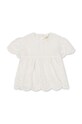 Дитяча бавовняна блузка Konges Sløjd KS100439 білий SS24