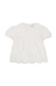 Παιδική βαμβακερή μπλούζα Konges Sløjd λευκό