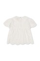 Дівчинка Дитяча бавовняна блузка Konges Sløjd KS100439 білий