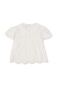 Дівчинка Дитяча бавовняна блузка Konges Sløjd KS100439 білий