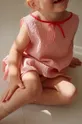 ροζ Παιδική βαμβακερή μπλούζα Konges Sløjd Για κορίτσια