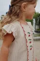 бежевий Дитяча блузка Konges Sløjd Для дівчаток