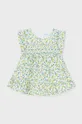 бірюзовий Бавовняна блузка для немовлят Mayoral Для дівчаток