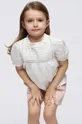 μπεζ Παιδική βαμβακερή μπλούζα Mayoral Για κορίτσια