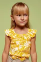 żółty Mayoral bluzka dziecięca Dziewczęcy
